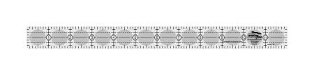 Creative Grids Quilt Ruler 1in x 12in