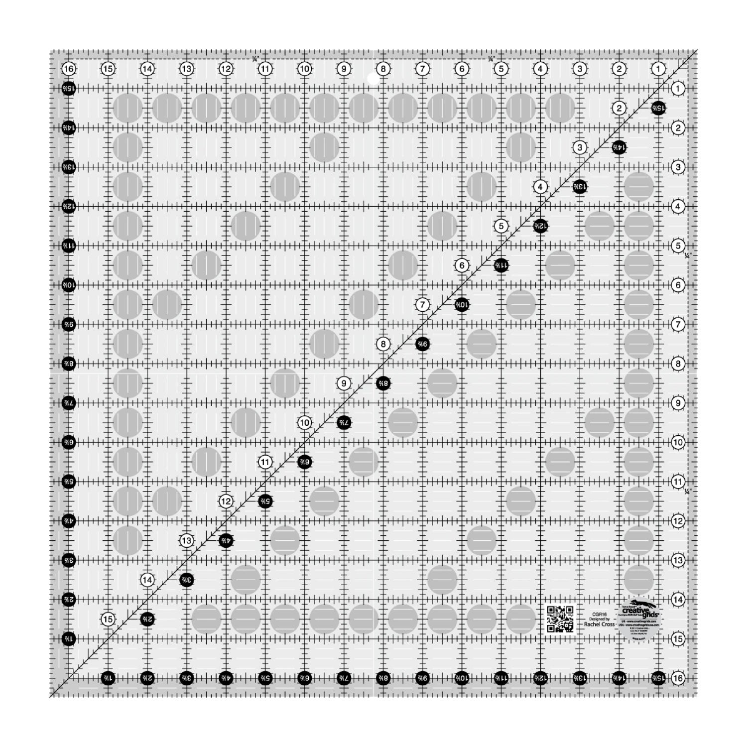 Creative Grids 16.5" SQ Ruler