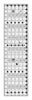 Creative Grids Left Handed Quilt Ruler 6-1/2in x 24-1/2in Rectangle