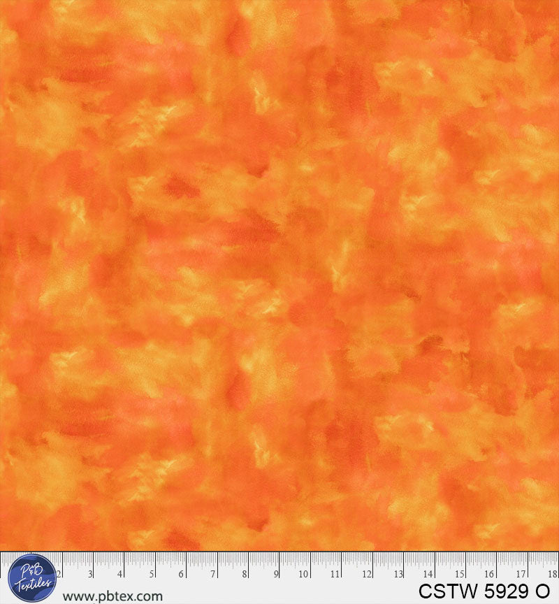 108" Color Stories Watercolor Orange