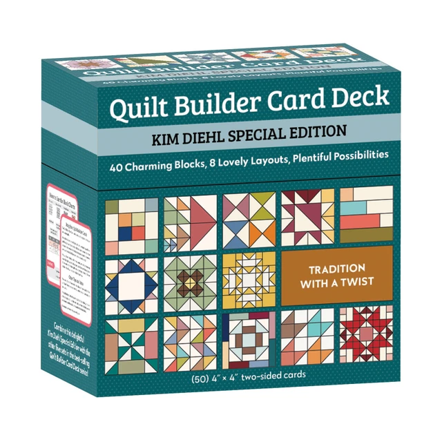 Quilt Builder Card Deck Kim Diehl Special Edition