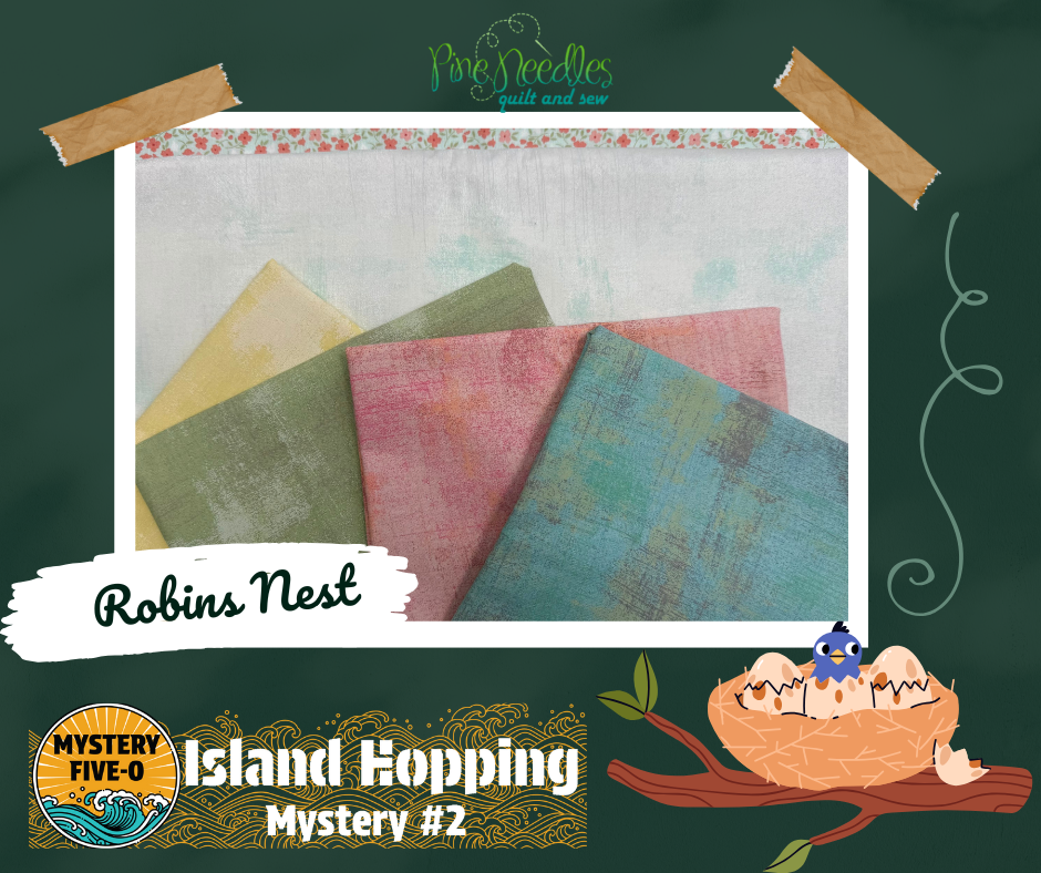 Mystery Five-O Island Hopping Robin's Nest Kit