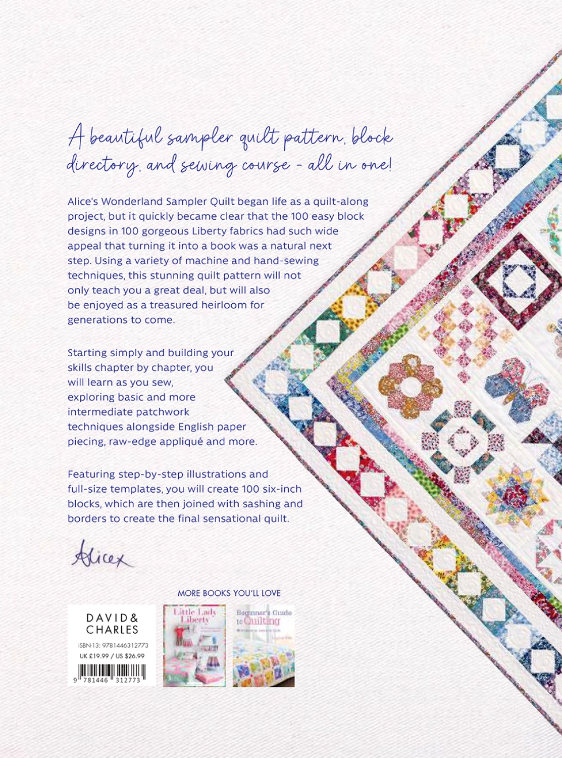 Alice's Wonderland Sampler Quilt