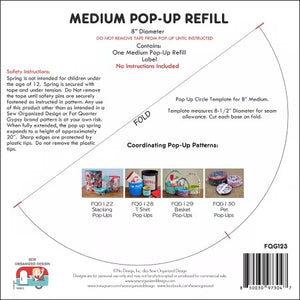 Medium 8in Pop-Up Refill