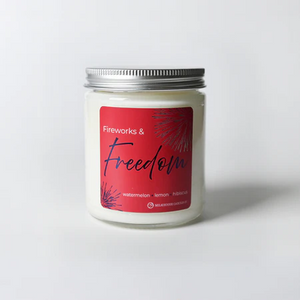 Fireworks & Freedom | 7 oz Classic Candle | July 4th Limited Edition