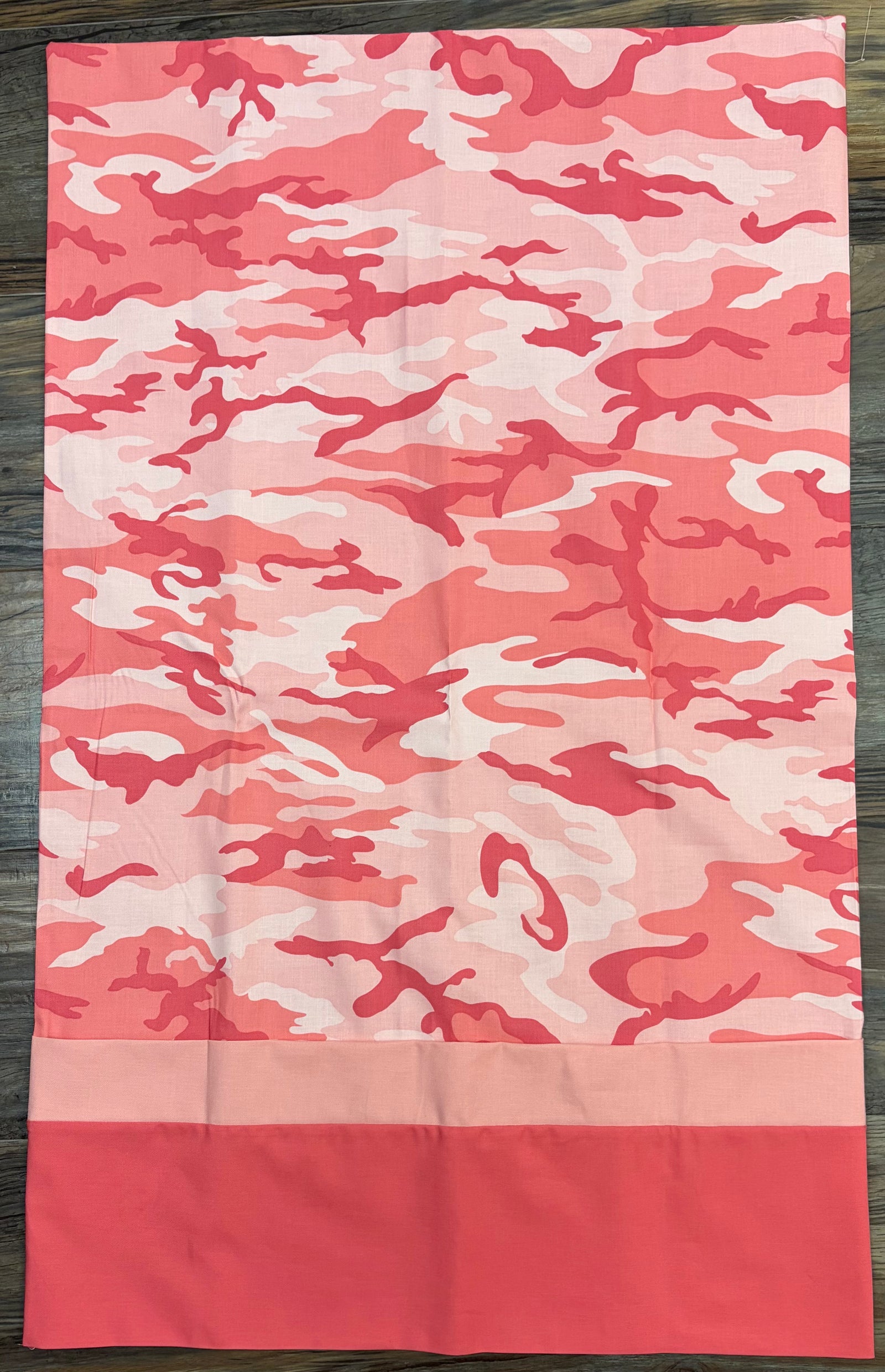 Pink Camo Pillowcase Kit, Includes pattern