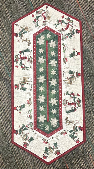 Snowman Table Runner Kit 1 1/2 yd.