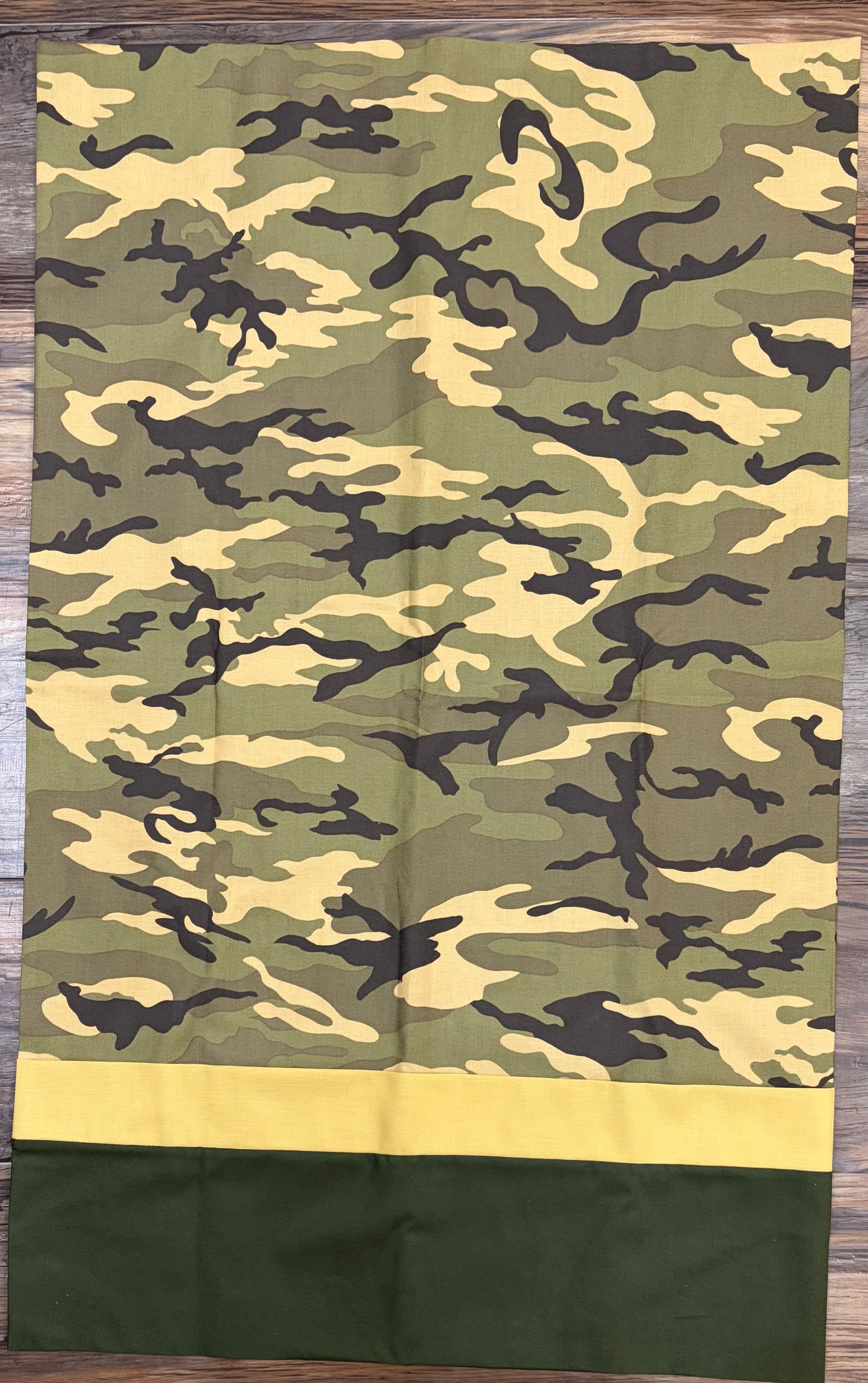Hunter Green Camo Pillowcase Kit, Includes pattern
