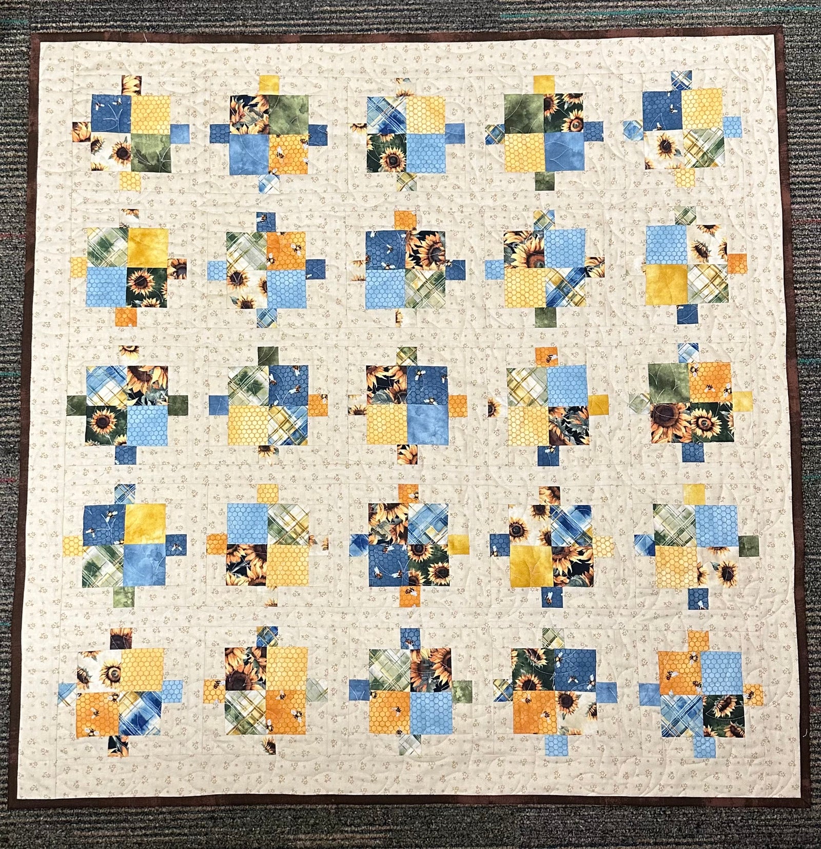 Asteroid Kit, 38.5" x 38.5", Pattern & Binding Included