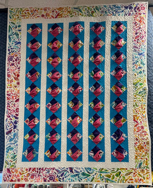 Fit to be Tied Kit, 63" X 49", Pattern & Binding Included