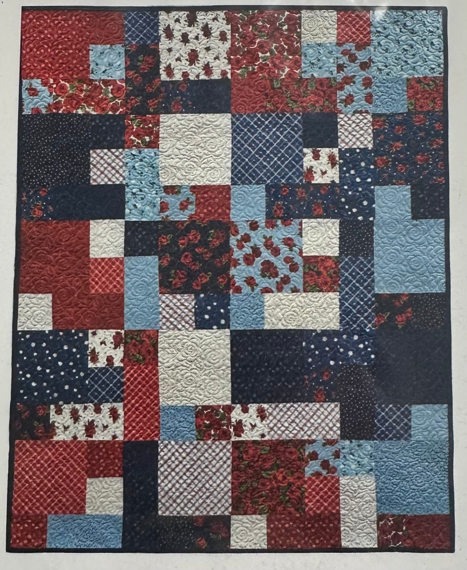 Summertime Frolic, 48x60, Printed Pattern Included