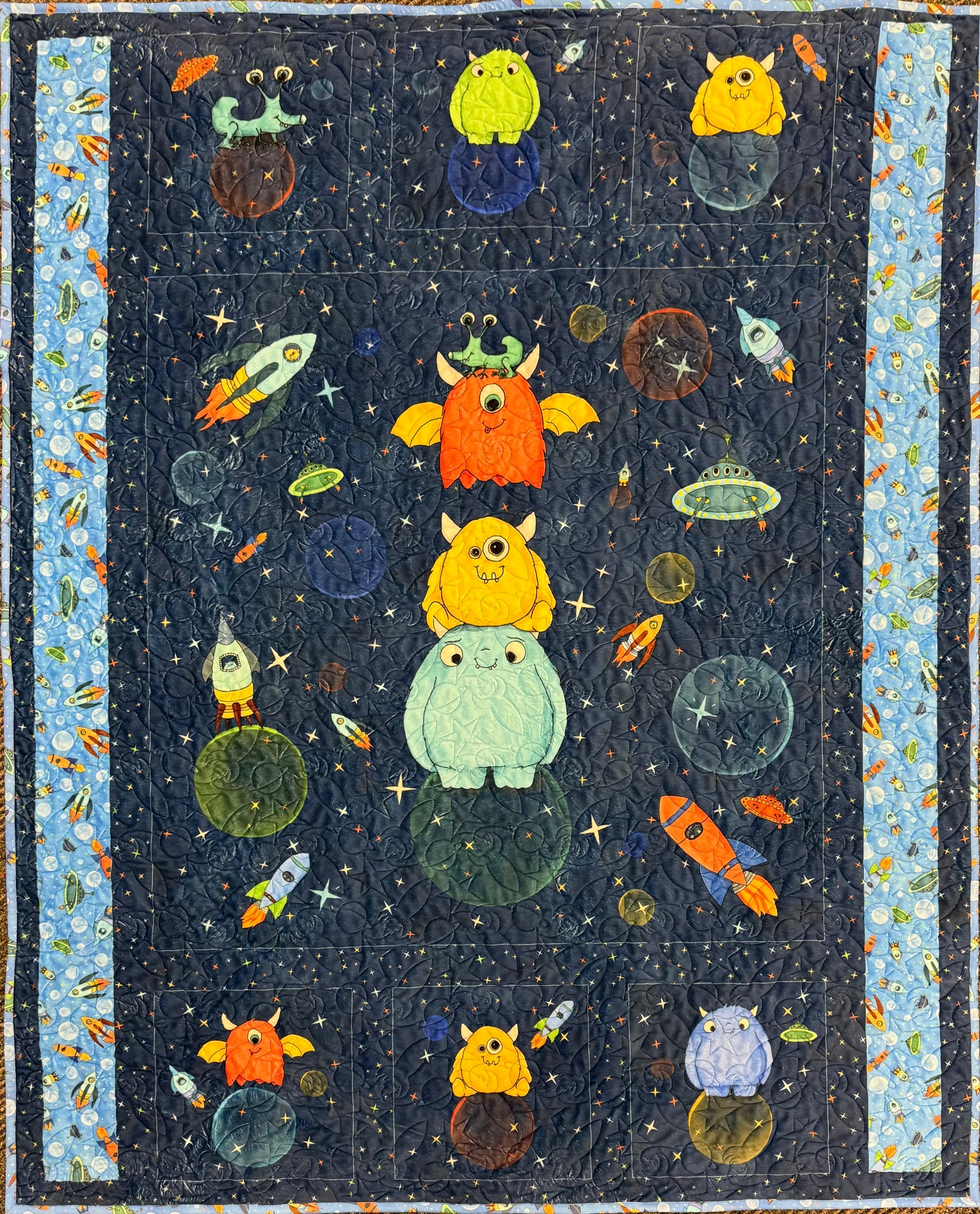 Monster Cuddle Panel Kit, 49" X 60", Backing Included