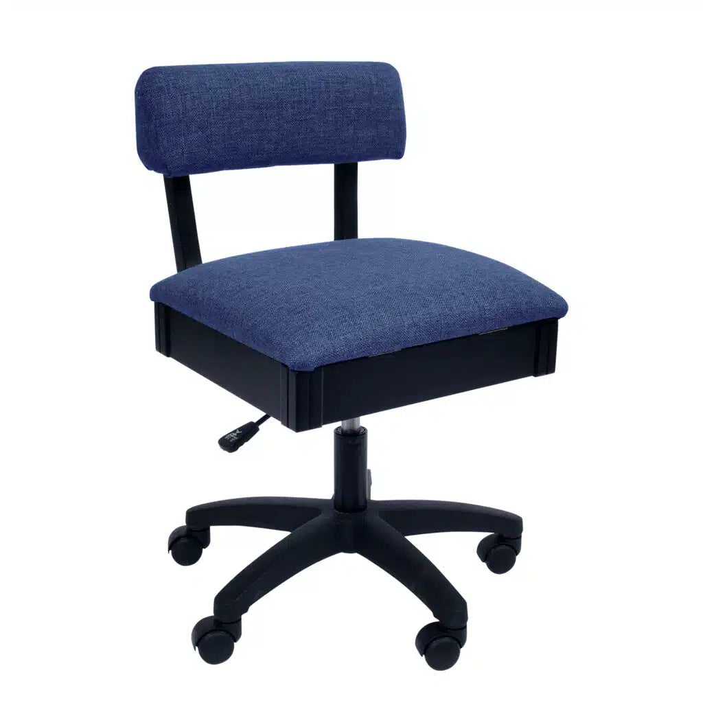 Duchess Blue Hydraulic Arrow Chair