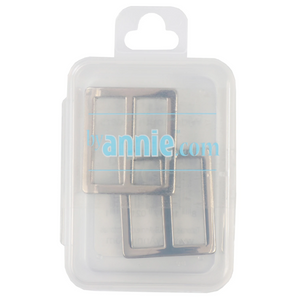 Slider Flat Widemouth 1in Nickel Set of Two