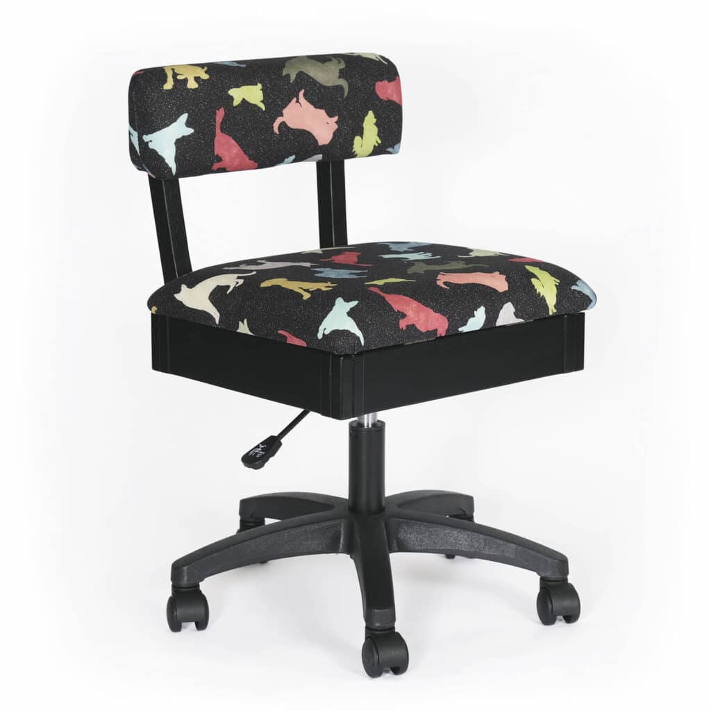 Good Dog Hydraulic Sewing Arrow Chair