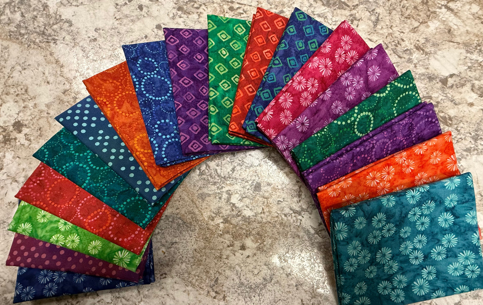 Bernina Batiks 18 FQ Pack