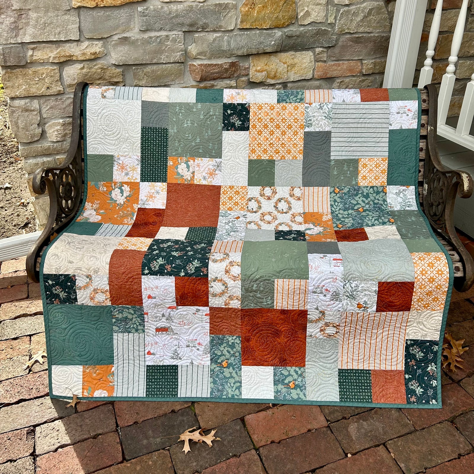 Juniper Frolic Kit, 48 x 60, Includes Pattern