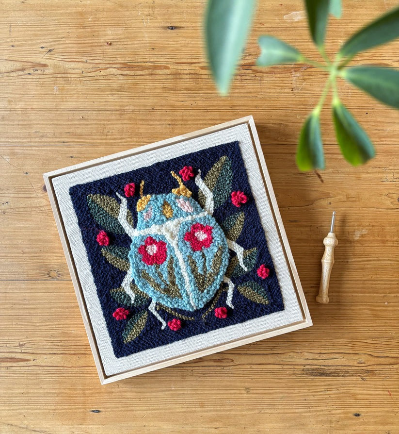 Spring Beetle Punch Needle Kit