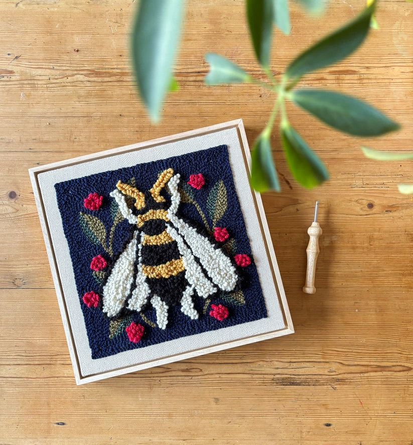 Spring Bee Punch Needle Kit
