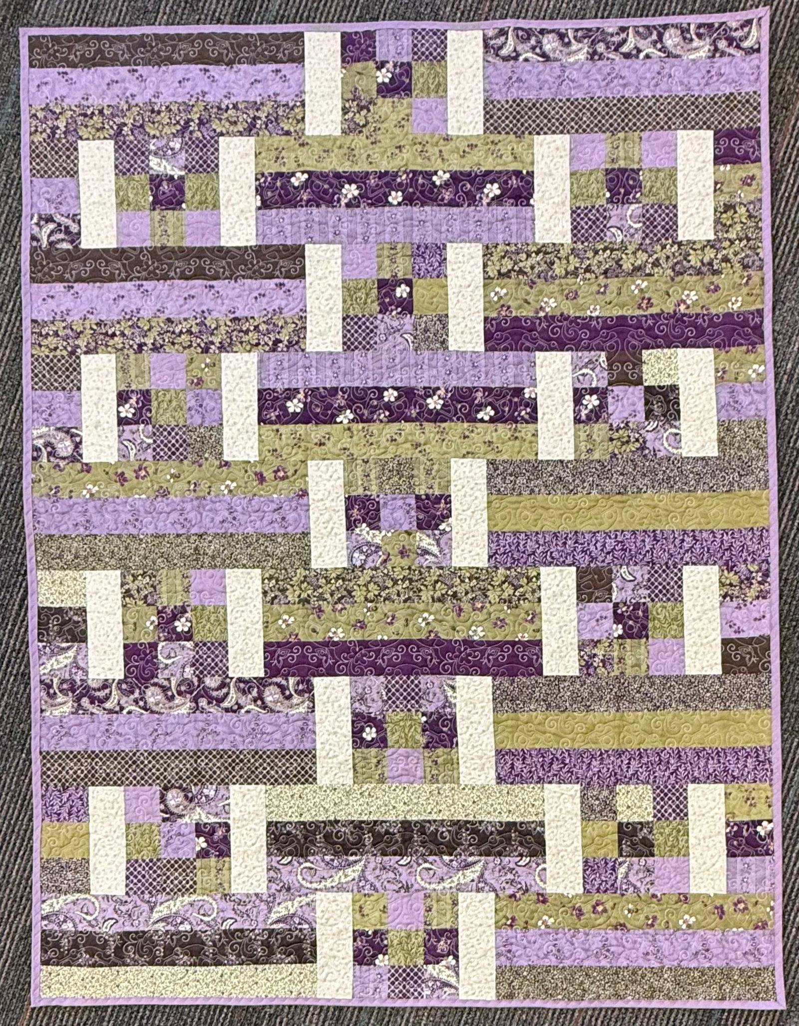 Jelly Filled Kit, 42" x 54", Accent & Binding Included, Pattern-Jelly Filled
