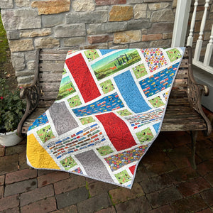 The Tessa Quilt Kit, 56x68, Pattern & Binding Included