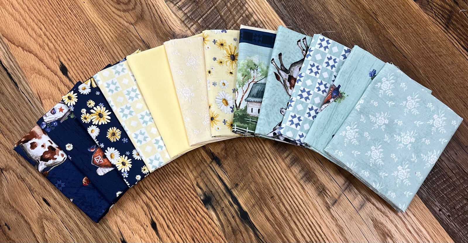 Friendly Farmstead 12 Fat Quarters
