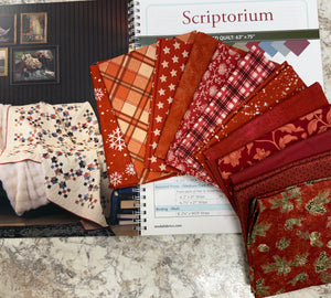Quilt MN 26 REDS 12 Fat Quarter Starter Kit