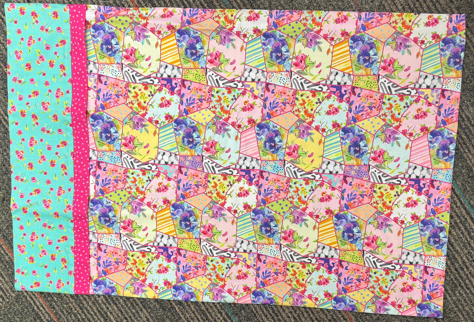 Flower Patch Pillow Case Kit