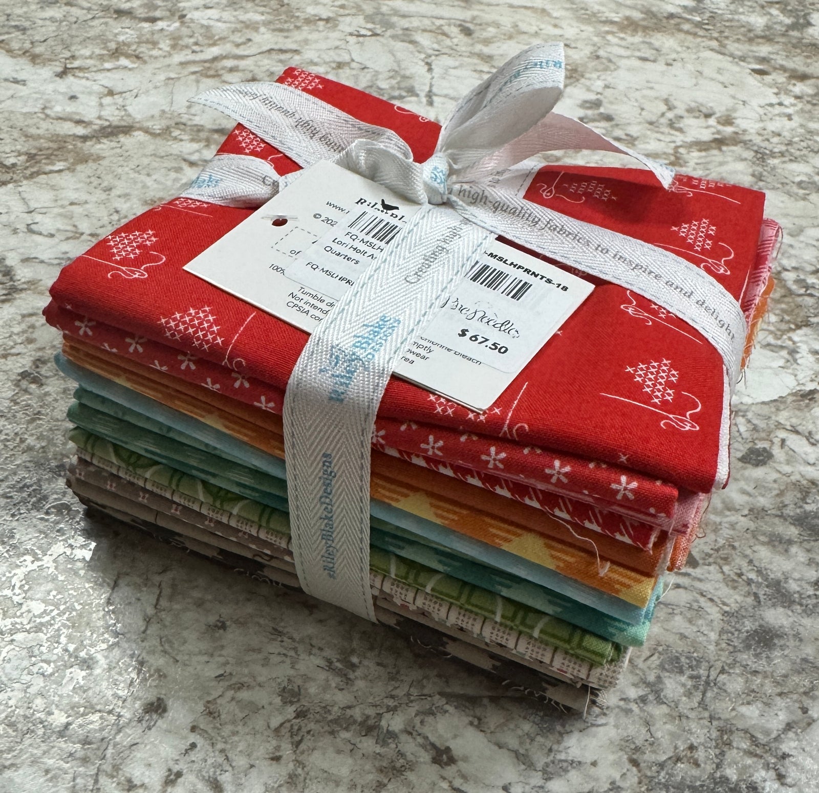 Lori Holt Asst Prints 18 Fat Quarters