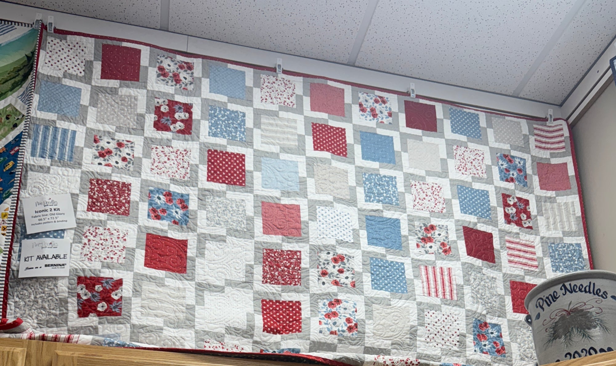 Iconic 2 Kit, 66.5" x 72.5", Includes pattern/binding