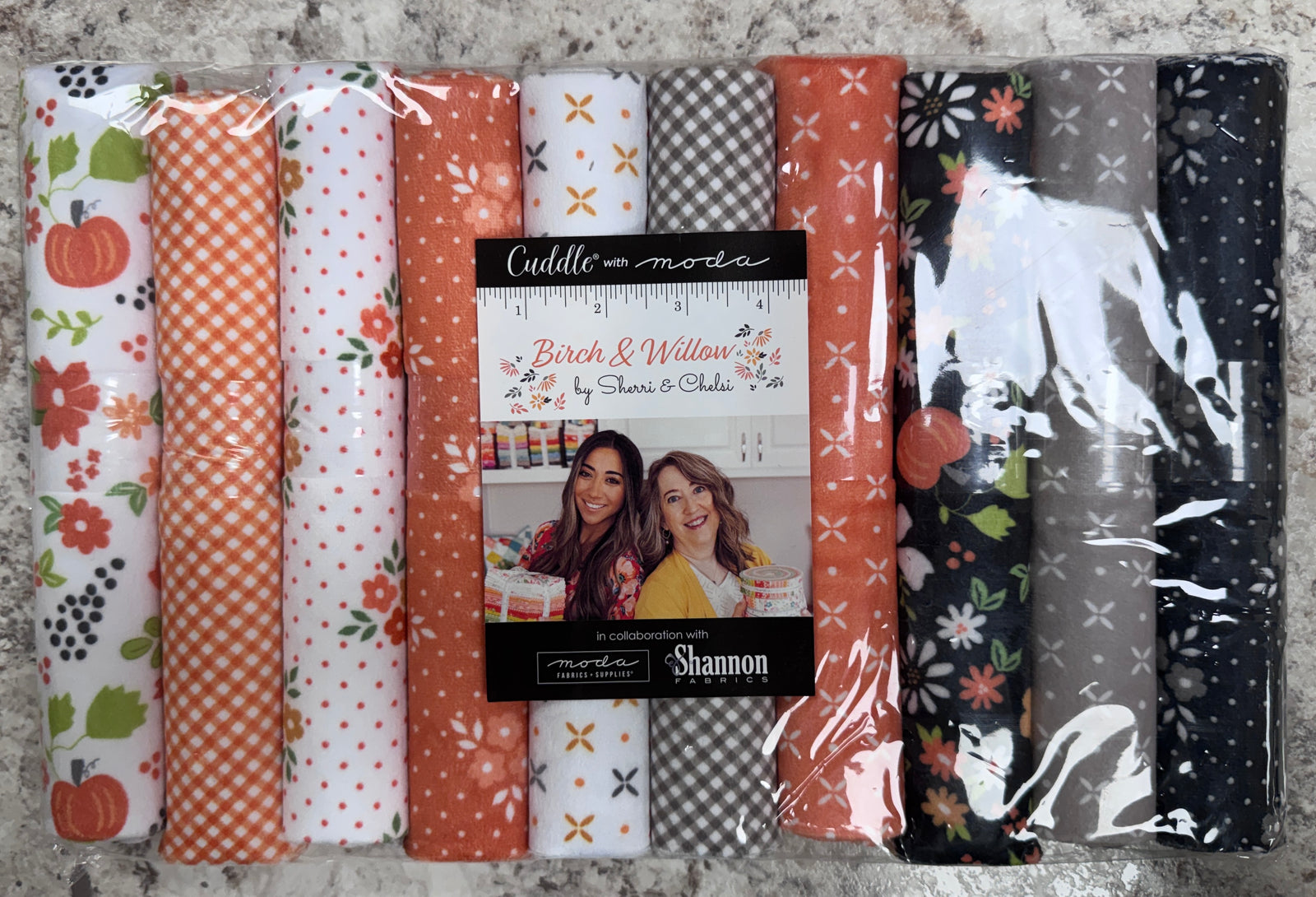 Birch Willow Quilting 10 Fat Quarters Quilting Cuddle