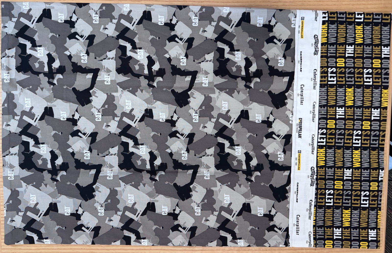 Gray CAT Pillowcase Kit, Includes pattern