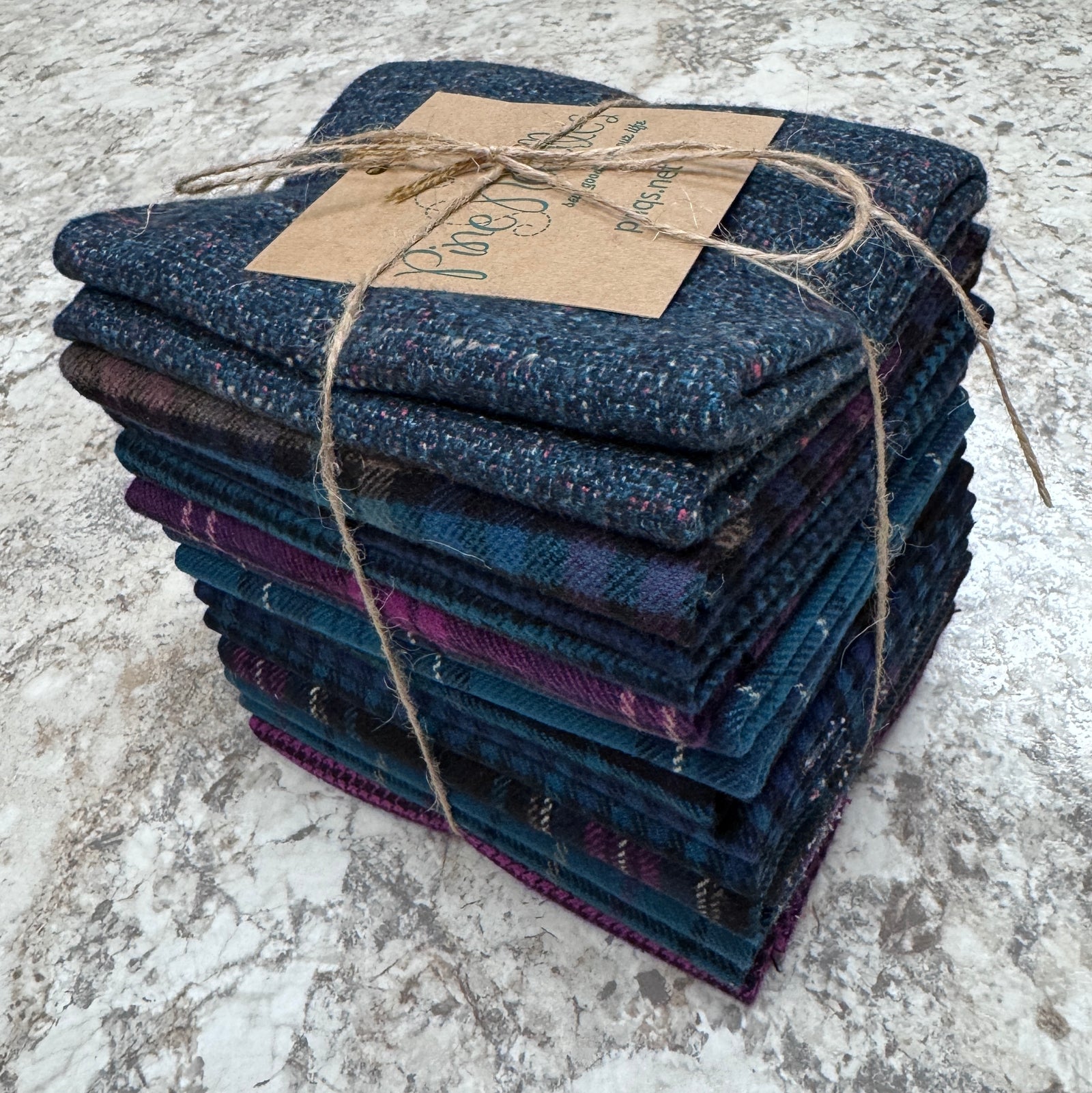 Primo Plaid Flannel: Hidden Gems 10 Fat Quarters