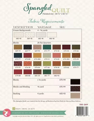 Spangled Quilt Pattern