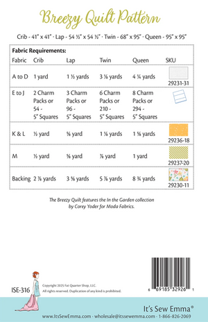 Breezy Quilt Pattern