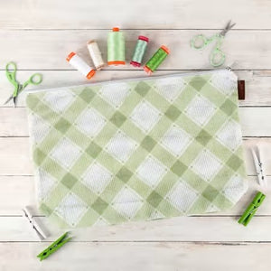 Olive Mad for Plaid Project Bag