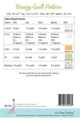 Breezy Quilt Pattern