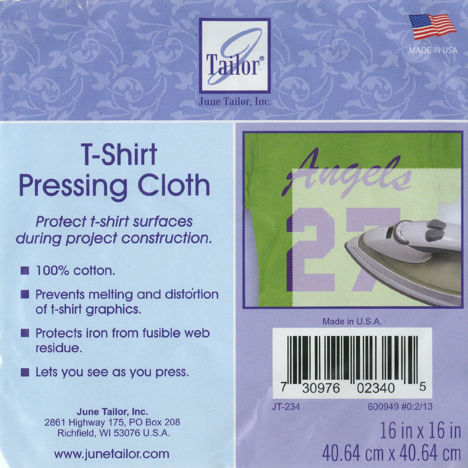 T Shirt Pressing Cloth