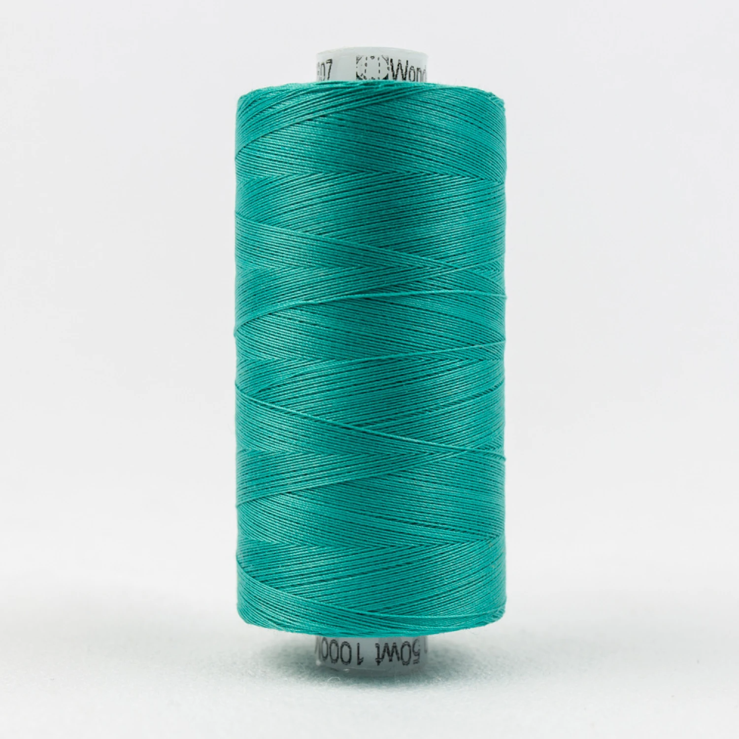 Konfetti Solid 50wt Cotton Thread 1000m Teal