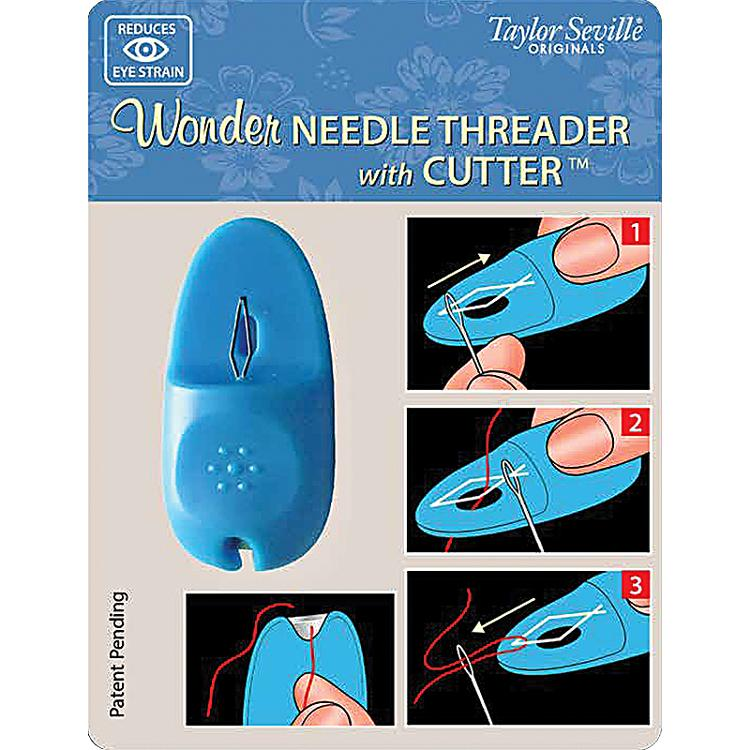 Wonder Needle Threader w/Cutter