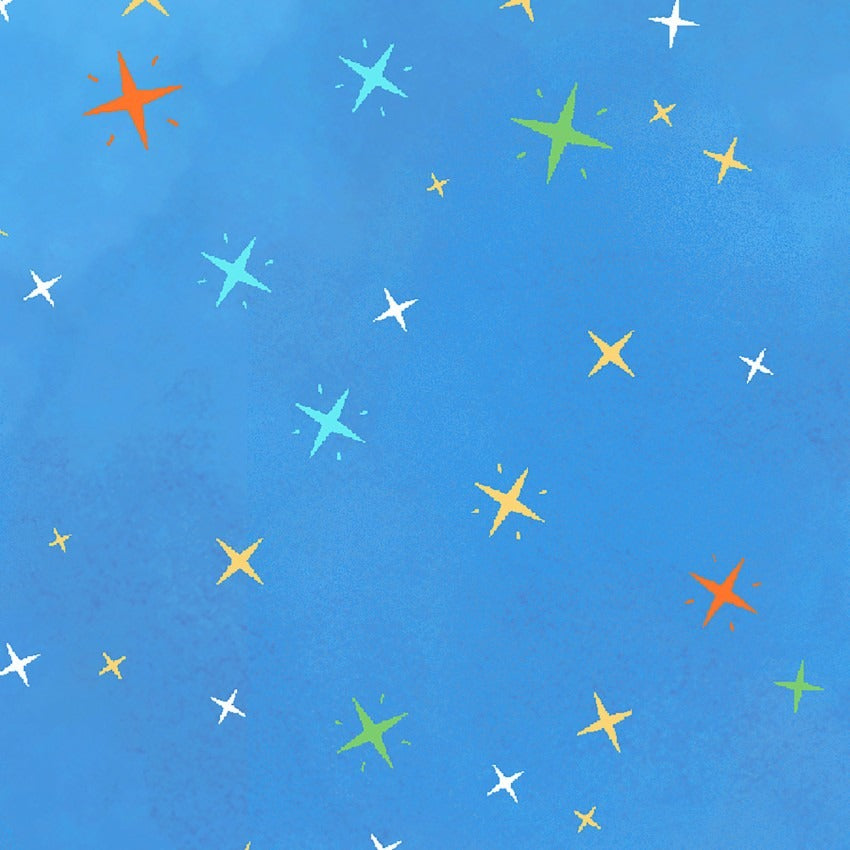 Medium Blue Stars