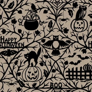 Pumpkin Grove Pumpkin Grove - Tan/Black