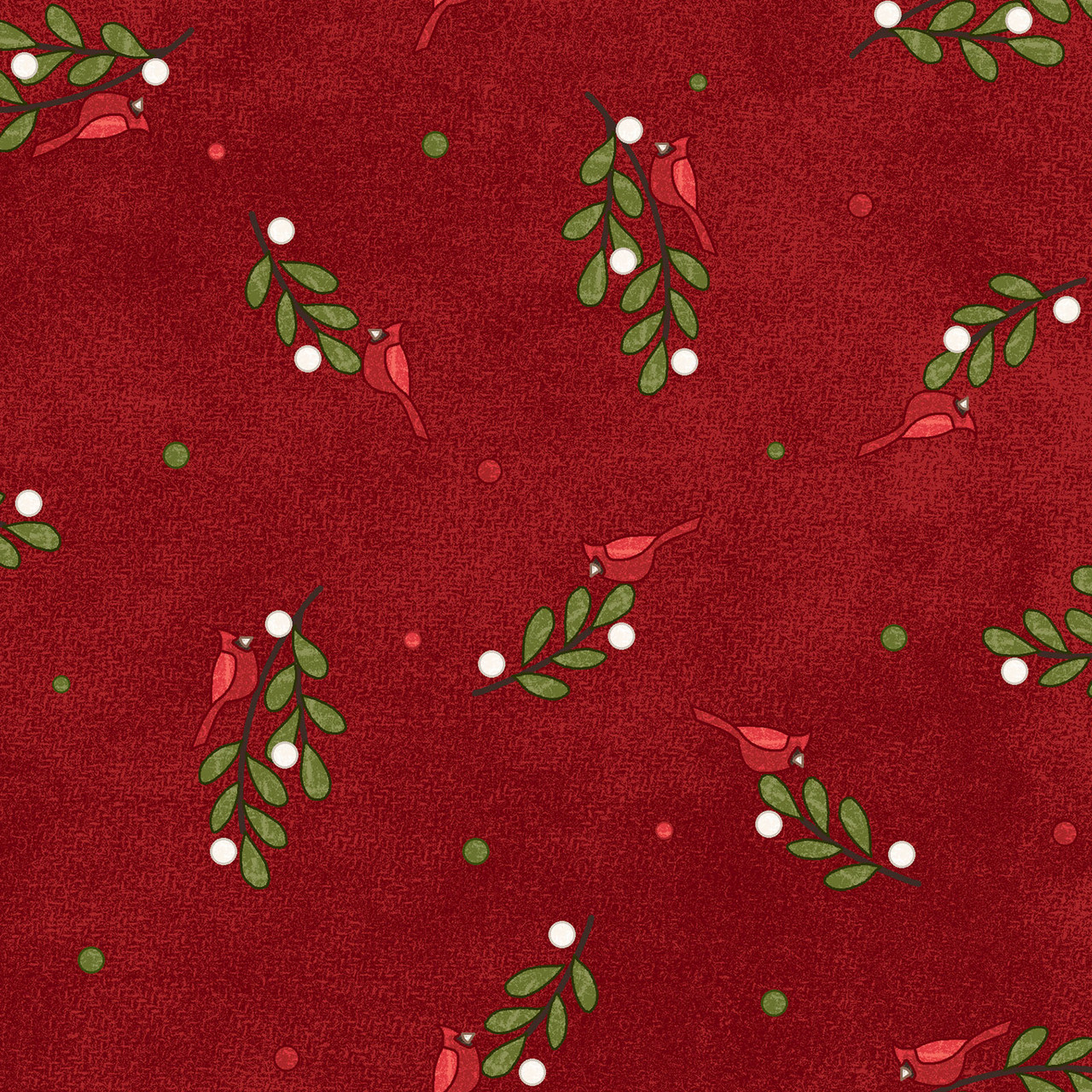 Snowtop Mountain Flannel Bunches - Red