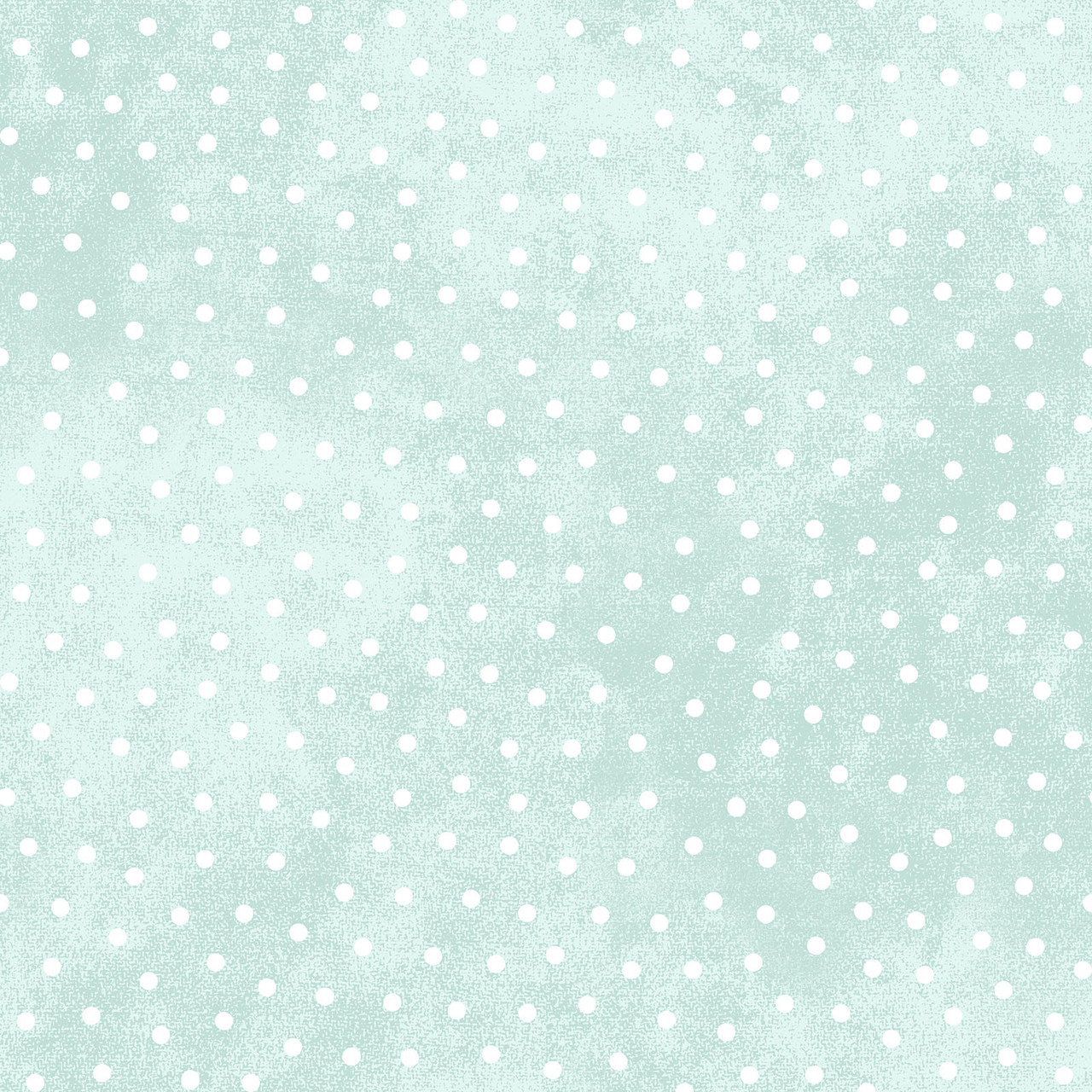 Snowtop Mountain Flannel Dots - Aqua