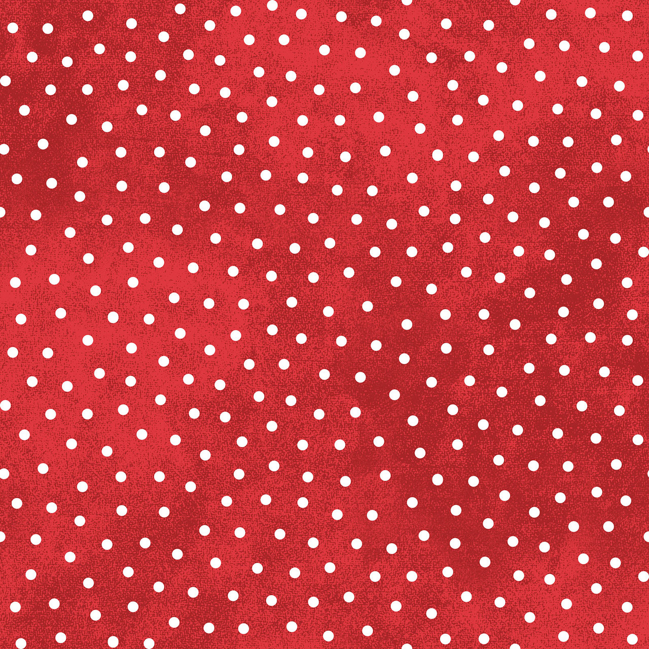 Snowtop Mountain Flannel Dots - Red