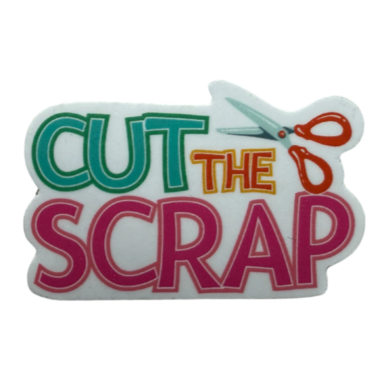 Cut the Scrap Sticker
