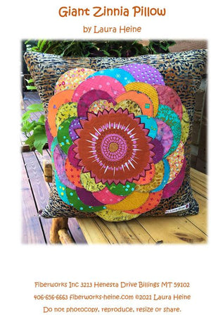 Giant Zinnia Pillow