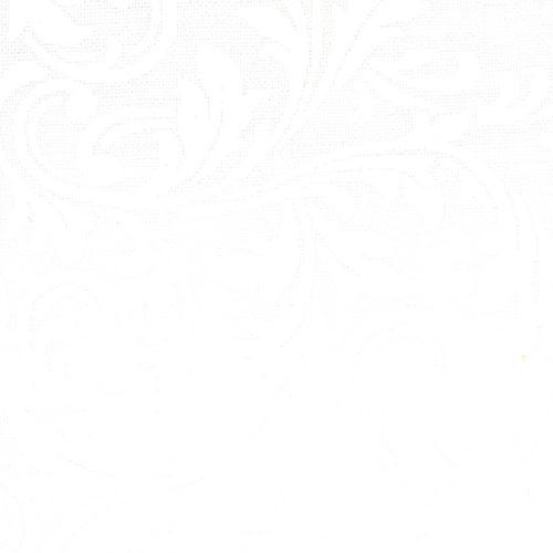 Muslin Mates Feather Swirl White