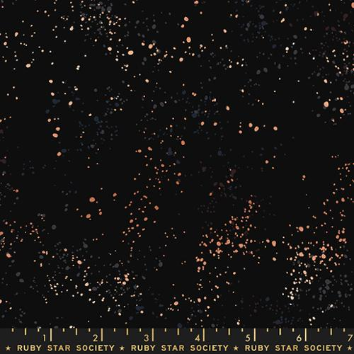 108" Speckled Wide Black