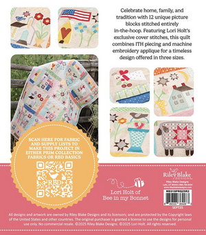 Machine Embroidery Prim Quilt